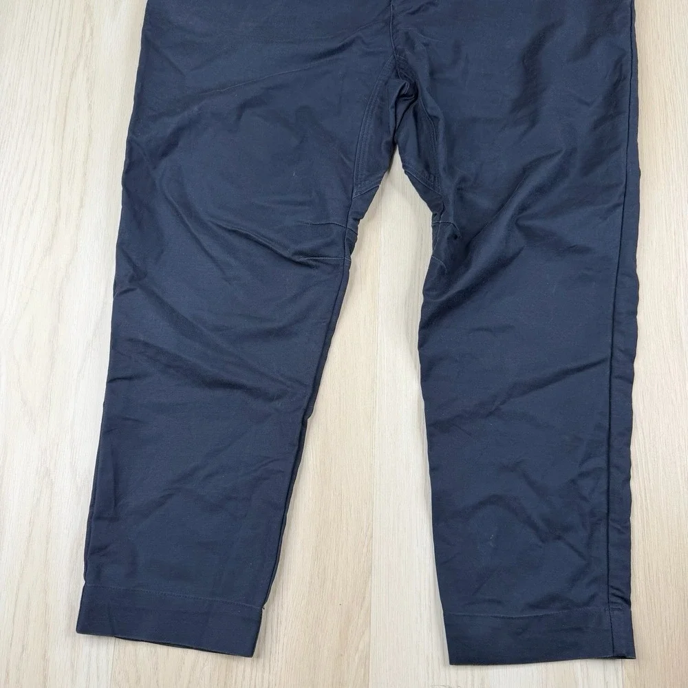 CH Carolina Herrera Pants Pants Navy High Rise Tapered Mens 32x23 Drawstring